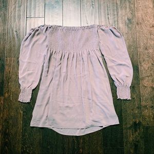 LILAC TUBE TOP DRESS